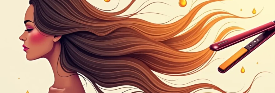 lissage des cheveux