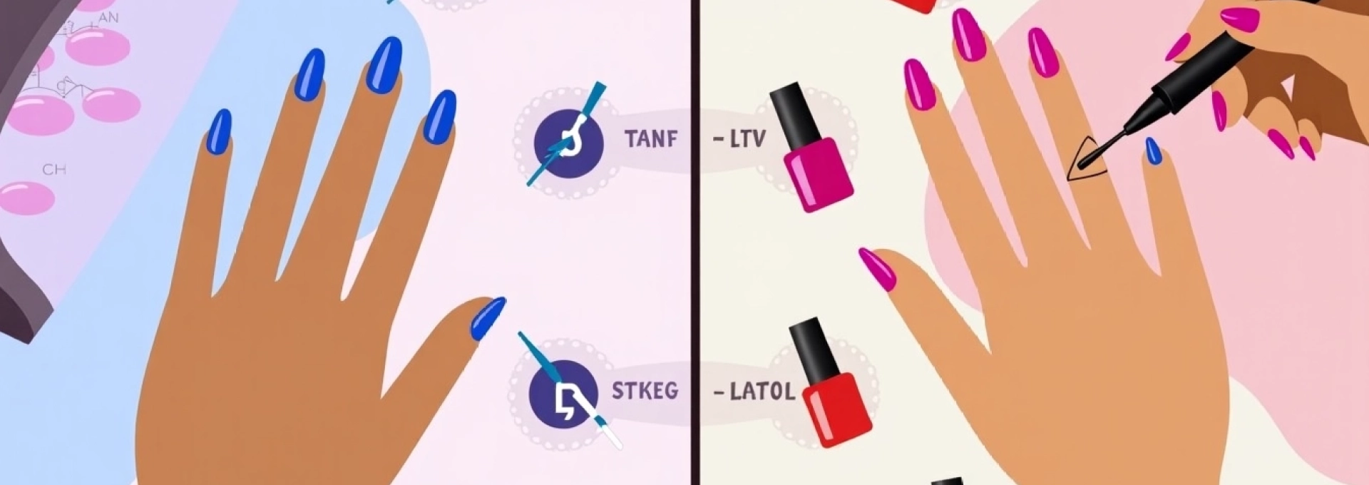 Manucure gel vs classique