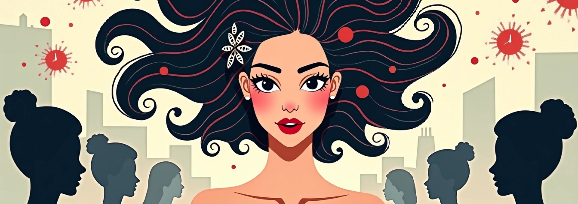 Styles de coiffure pour les soirées