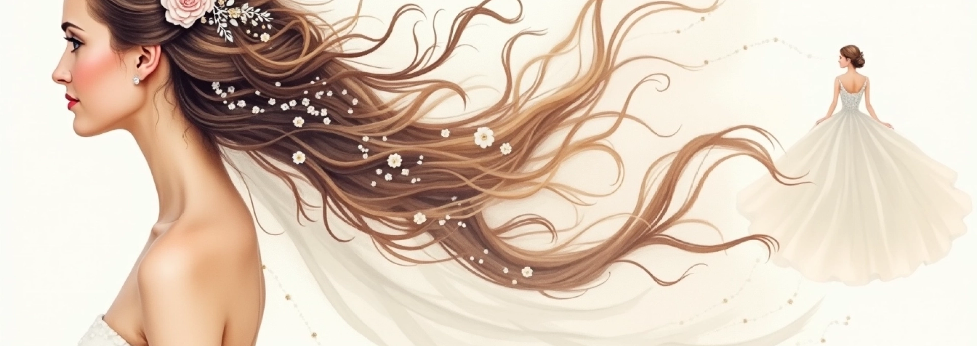 Coiffures de mariée tendance