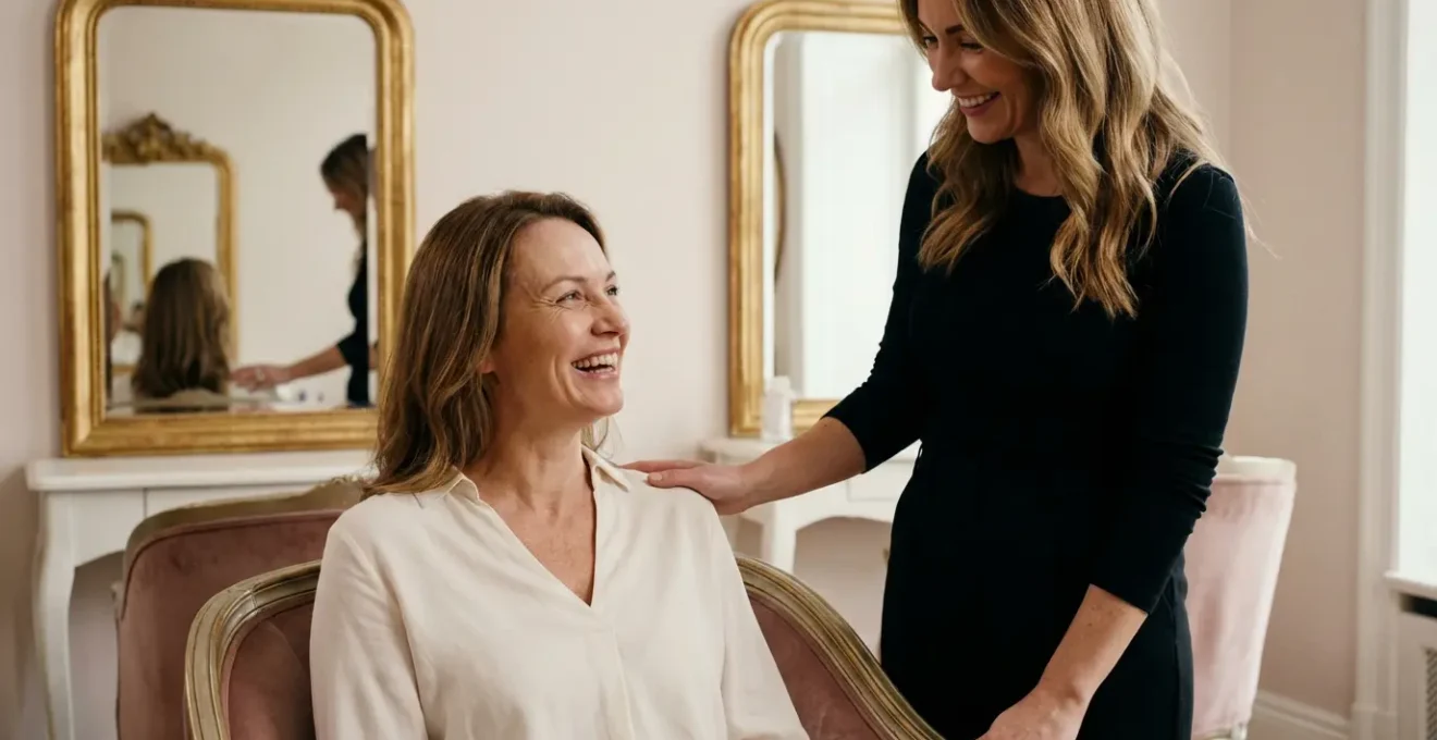 Consultation coiffure dans un salon élégant à Neuilly-sur-Seine